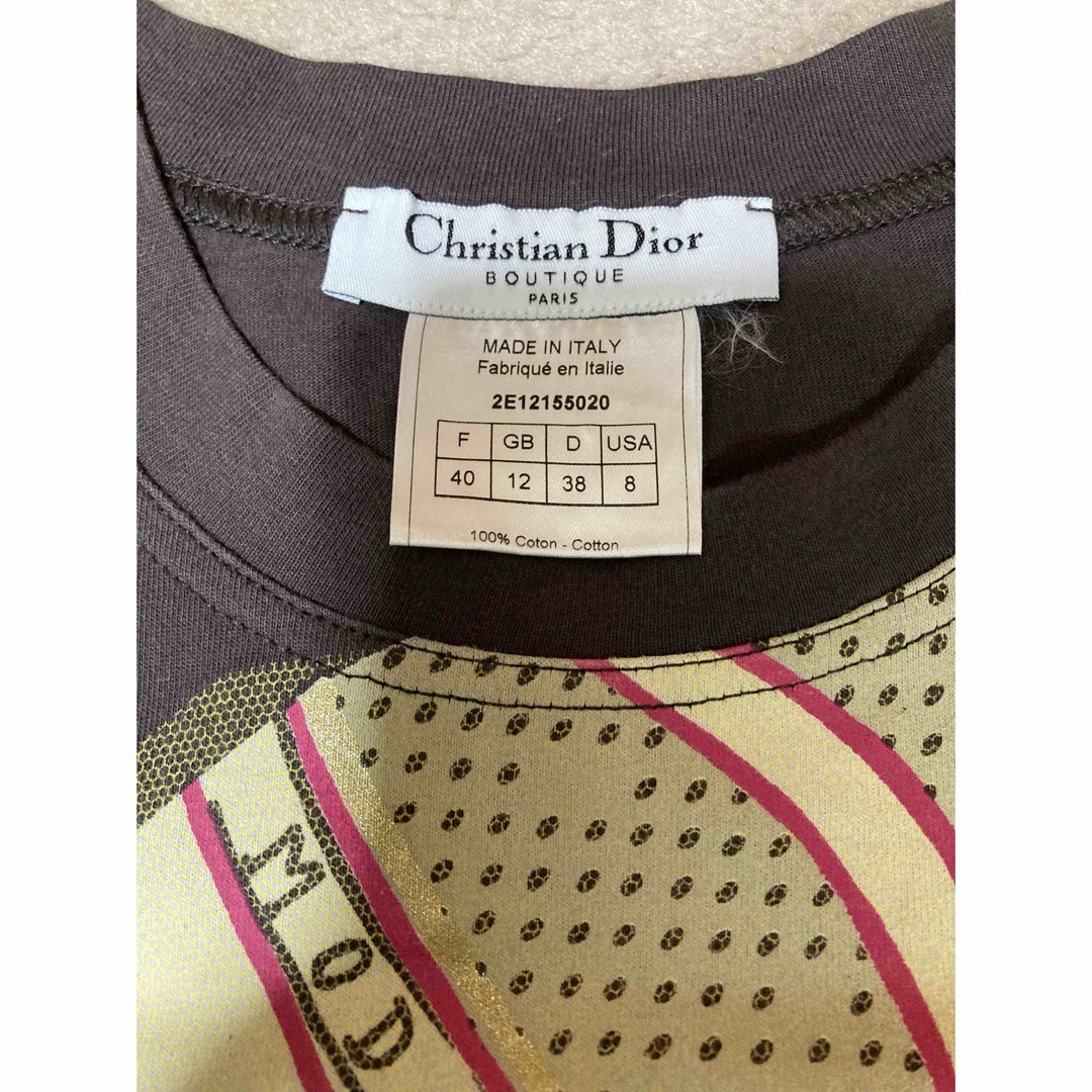 Christian Dior(クリスチャンディオール)のクリスチャンディオール　Tシャツ　 レディースのトップス(Tシャツ(半袖/袖なし))の商品写真