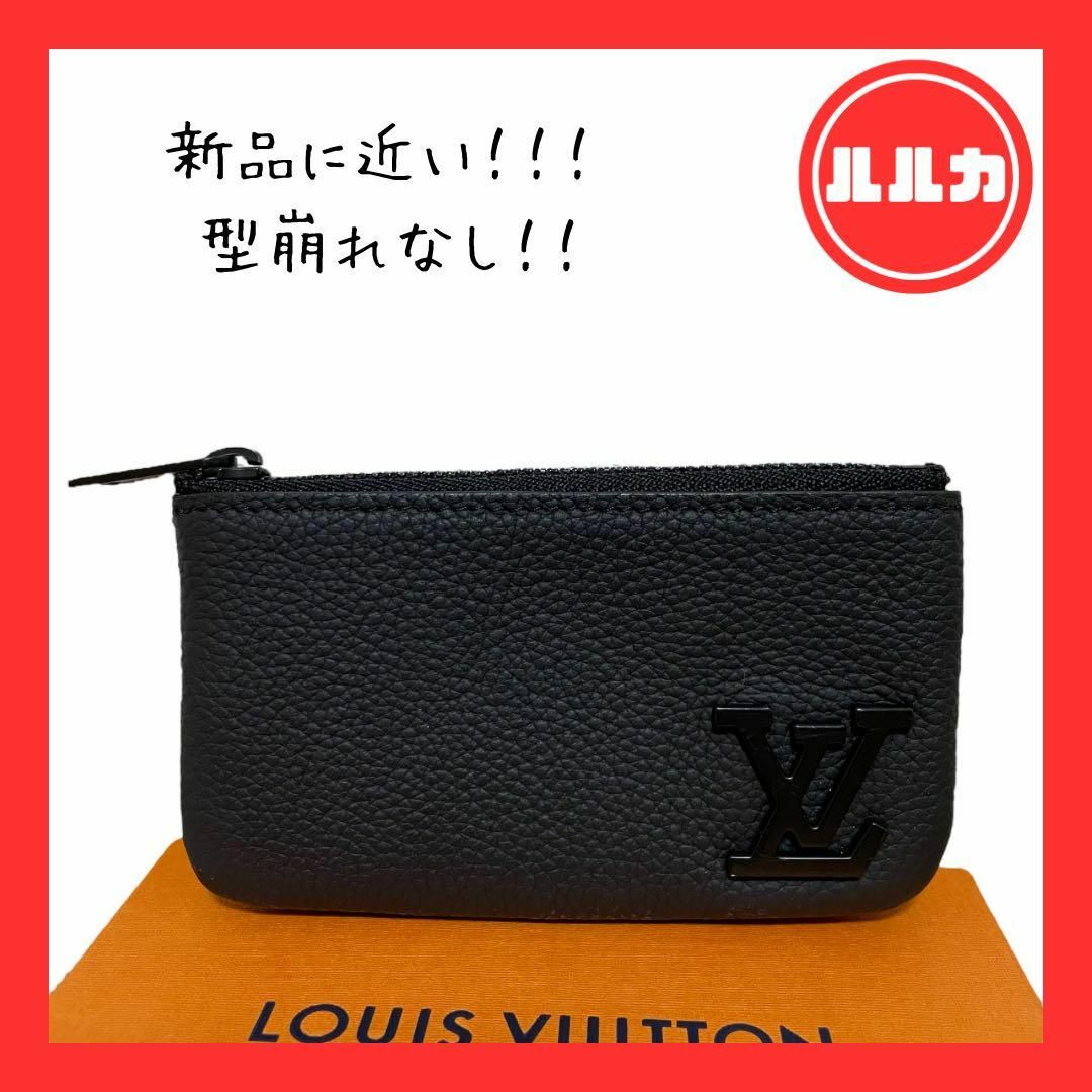 LOUIS VUITTON(ルイヴィトン)の【新品に近い】ルイヴィトン　アエログラム　ポシェットクレ　コインコース/小銭入れ メンズのファッション小物(コインケース/小銭入れ)の商品写真