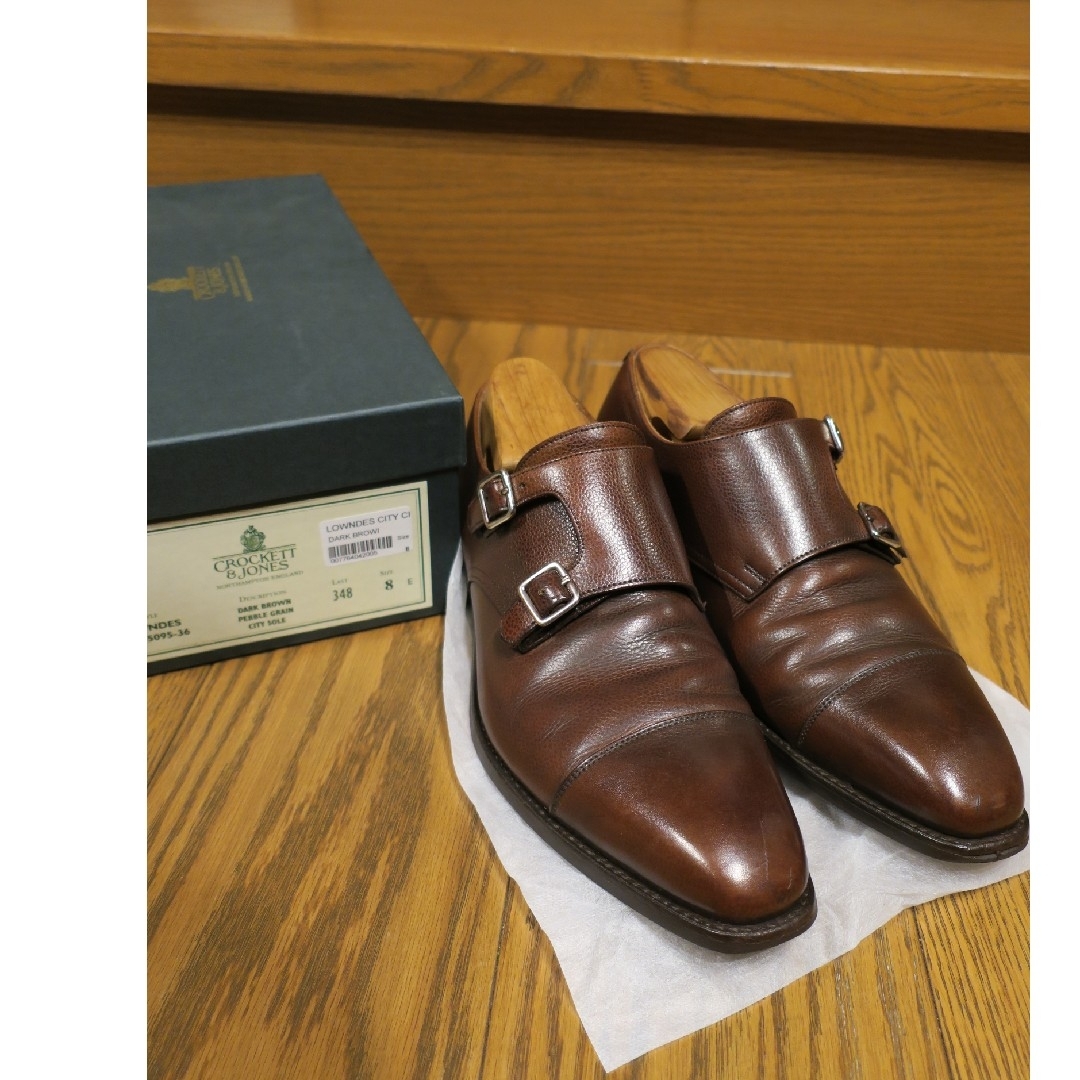 Crockett&Jones(クロケットアンドジョーンズ)の【シューツリー付】CROCKETT＆JONES　lowndes grain メンズの靴/シューズ(ドレス/ビジネス)の商品写真