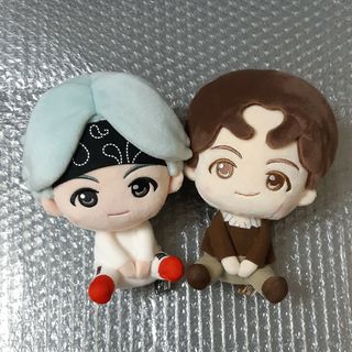 ボウダンショウネンダン(防弾少年団(BTS))のBTS tinytan ユンギ SUGA ぬいぐるみ セット(アイドルグッズ)