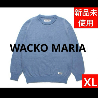 WACKO MARIA - WACKO MARIA /MOHAIR CREW NECK SWEATER XL
