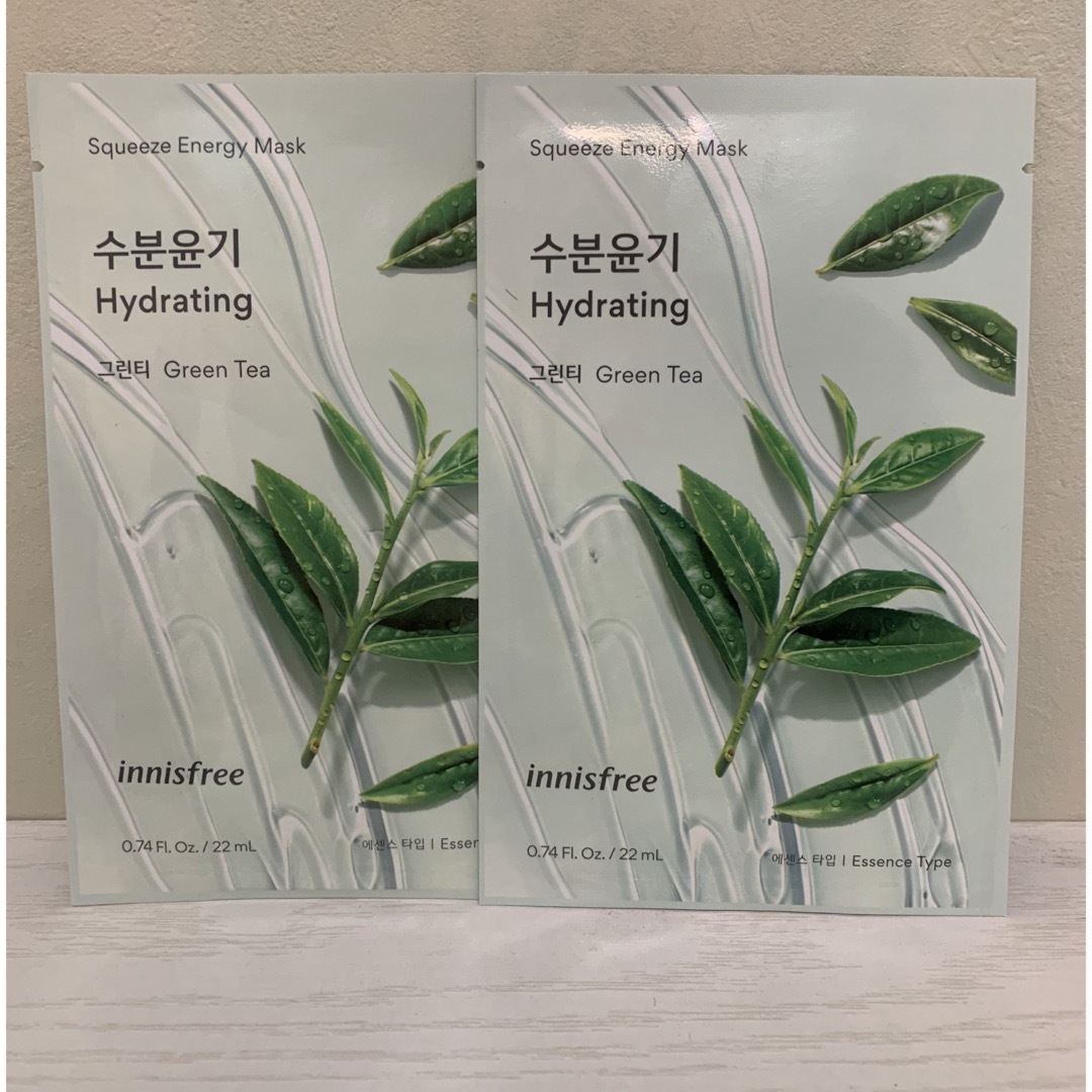 Innisfree(イニスフリー)のInnisfree green tea パック コスメ/美容のスキンケア/基礎化粧品(パック/フェイスマスク)の商品写真