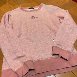 グラソス(GLAZOS)の【160】Glazos ボーイズ　トレーナー　スウェット　ピンク(Tシャツ/カットソー)