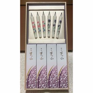 ニッポンコウドウ(日本香堂)の日本香道★「芝山」絵ろうそくセット　未使用品(お香/香炉)