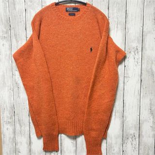 ポロラルフローレン(POLO RALPH LAUREN)のPOLO RALPH LAUREN ポロラルフローレン　セーター　ウール100%(ニット/セーター)