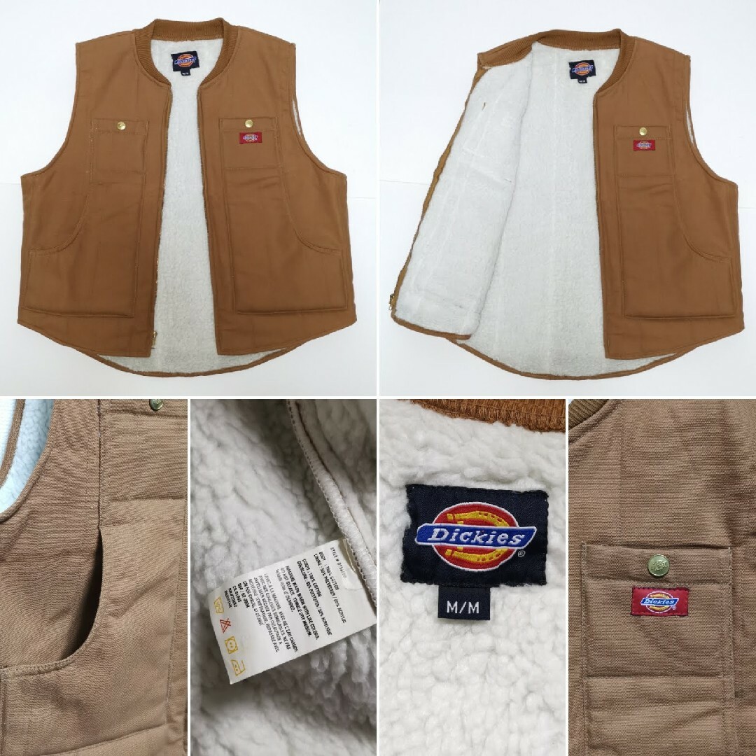 Dickies(ディッキーズ)のM ディッキーズ Dickies ボア ダックベスト Duck Vest USA メンズのトップス(ベスト)の商品写真