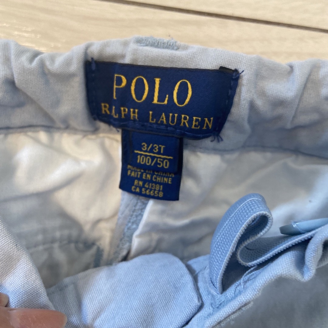 Ralph Lauren(ラルフローレン)のラルフローレン　キッズ　パンツ２枚　100センチ キッズ/ベビー/マタニティのキッズ服男の子用(90cm~)(パンツ/スパッツ)の商品写真