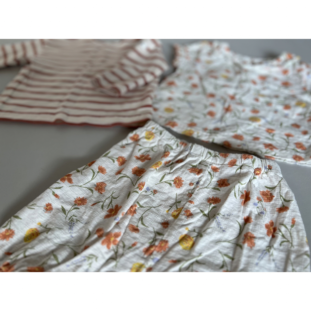 子供　パジャマ　トップス キッズ/ベビー/マタニティのベビー服(~85cm)(パジャマ)の商品写真