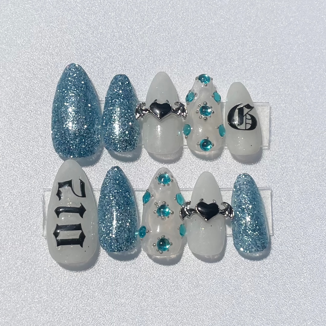 nail tip(order design) ハンドメイドのアクセサリー(ネイルチップ)の商品写真