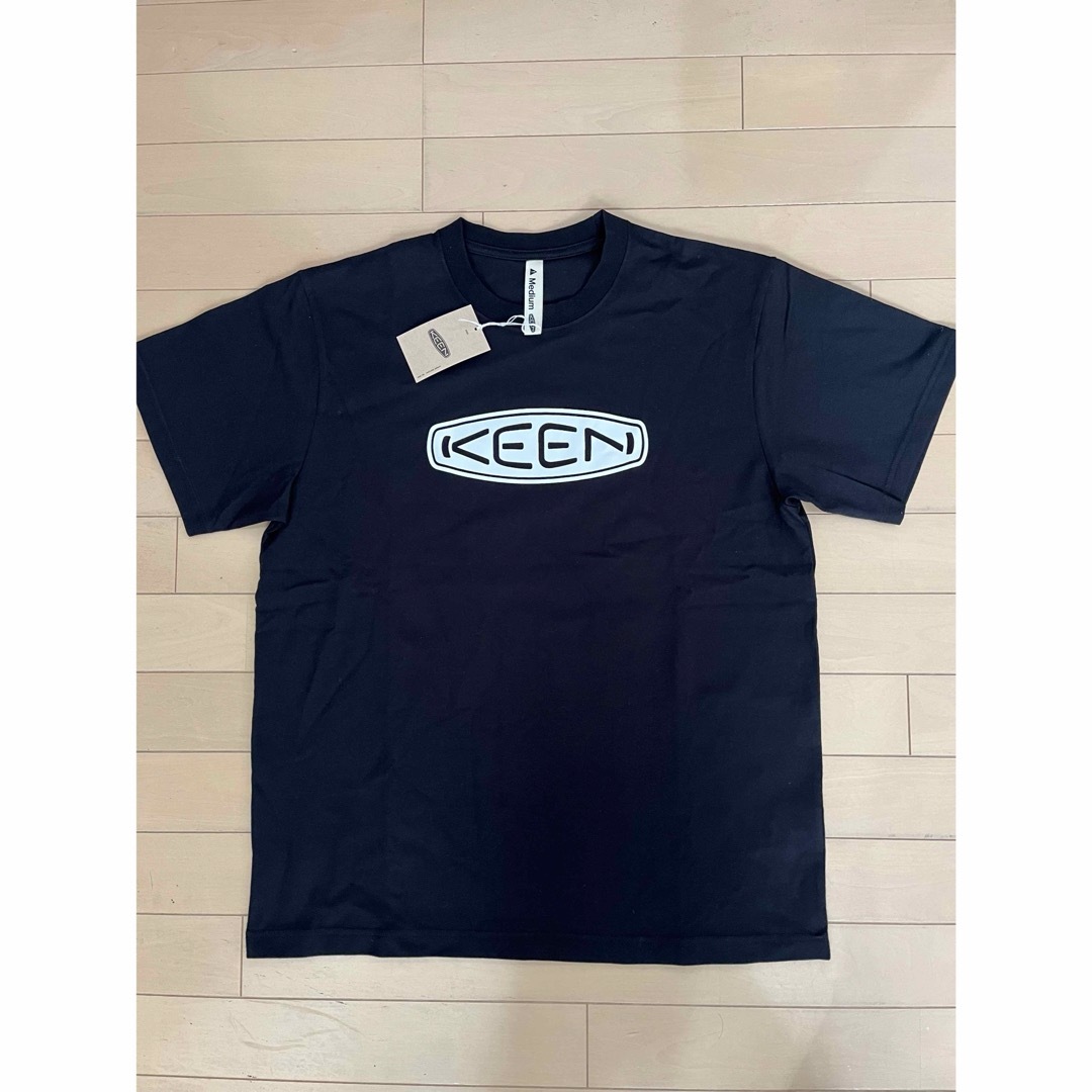 KEEN(キーン)のKEEN 半袖Tシャツ M ブラック 新品 正規品 キーン 直営店購入 ロゴT メンズのトップス(Tシャツ/カットソー(半袖/袖なし))の商品写真