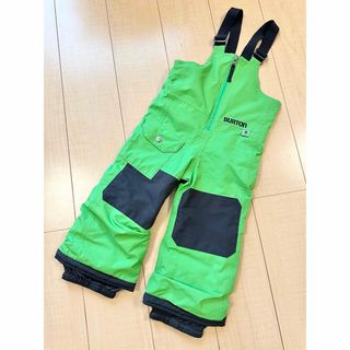 バートン(BURTON)のBURTON バートン キッズ スノー ウェア ビブ グリーン 2T(ウエア/装備)