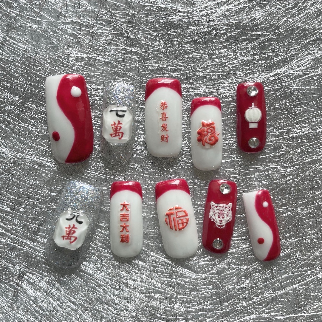 nail tip(order design) ハンドメイドのアクセサリー(ネイルチップ)の商品写真