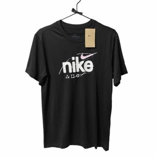 ナイキ(NIKE)の【新品】NIKE DRI-FIT Tシャツ メンズL 黒(ウェア)