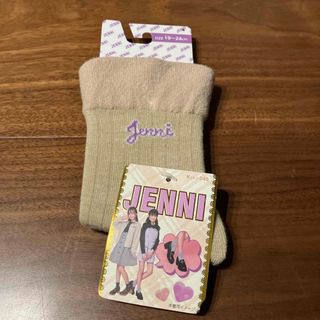 ジェニィ(JENNI)の未使用JENNI 靴下 19～24cm ベージュ系 ソックス  ジェニィ(靴下/タイツ)