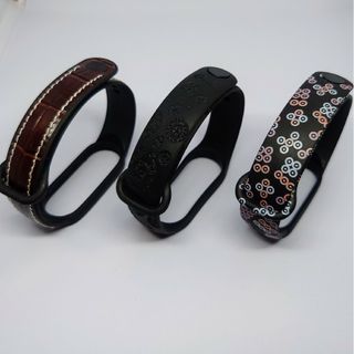 【中古】Xiaomi Mi Band5・6（7）用ベルト★3本set(その他)