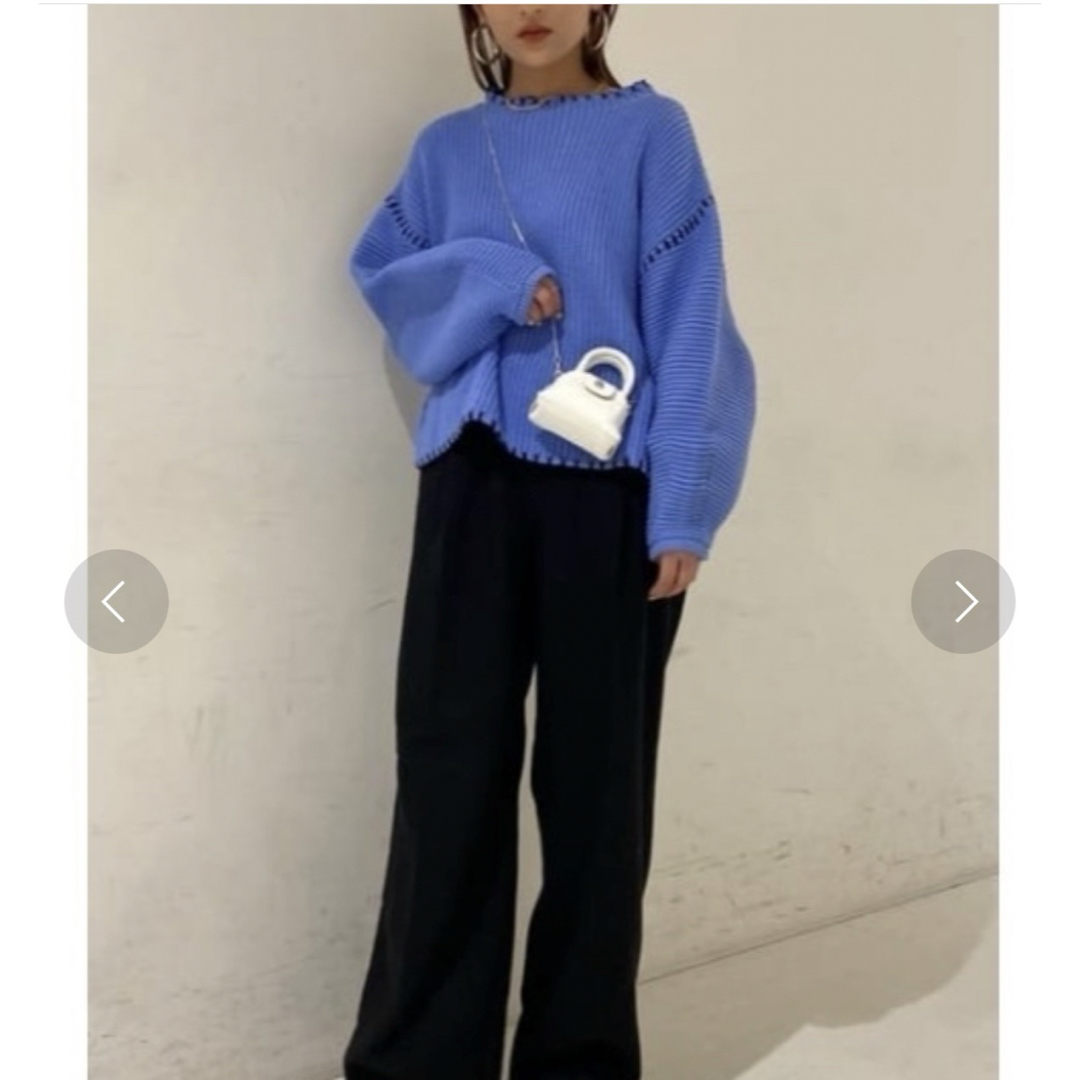 moussy(マウジー)のSTITCH HEM セーター/MOUSSY レディースのトップス(ニット/セーター)の商品写真