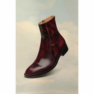 マルタンマルジェラ(Maison Martin Margiela)のメゾンマルジェラ ワックスレザーブーツ size42(27cm)(ブーツ)