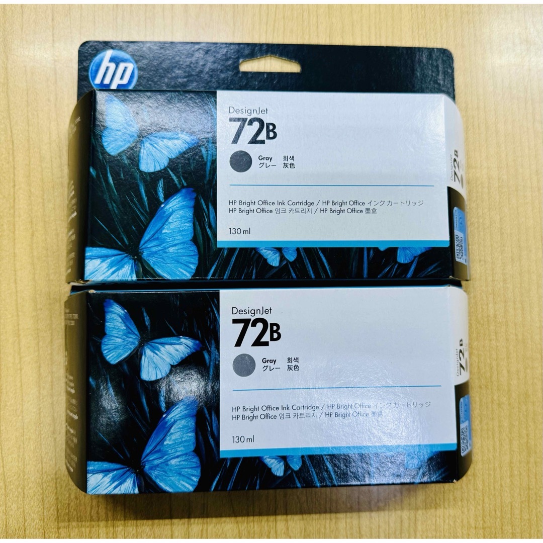 HP(ヒューレットパッカード)のHP  純正品　インクカートリッジ　72・72B   スマホ/家電/カメラのPC/タブレット(PC周辺機器)の商品写真