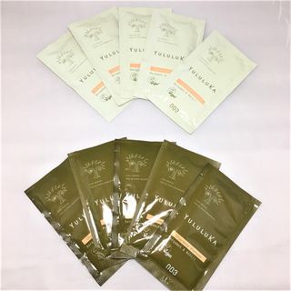 ナンバースリー(no3(Number Three))のYULULUKA　ユルルカ シャンプー10ml ＆トリートメント10g　各5枚(シャンプー/コンディショナーセット)