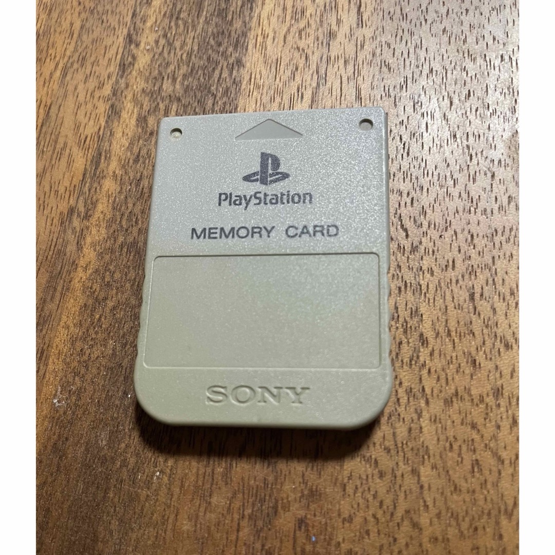 PlayStation(プレイステーション)のSONY プレステ プレイステーション メモリーカード 純正 エンタメ/ホビーのゲームソフト/ゲーム機本体(その他)の商品写真