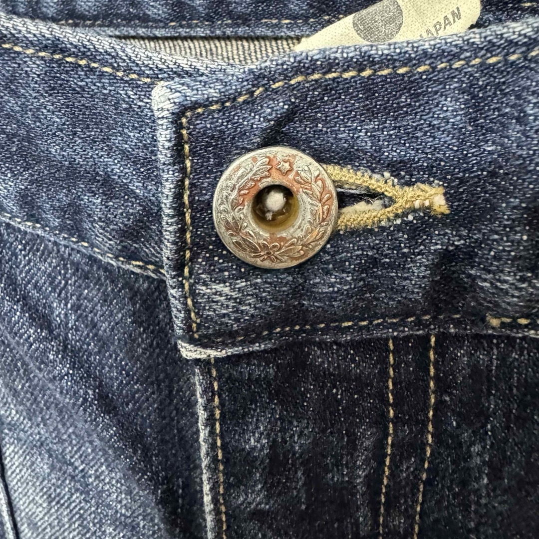 DENIM CRAFT(デニムクラフト)のDENIM CRAFT ウォッシュ加工デニムブッシュパンツ！日本製！  メンズのパンツ(デニム/ジーンズ)の商品写真