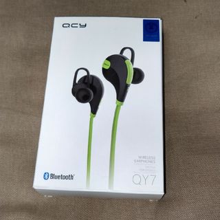 マイティ トレーディング Bluetooth イヤホン QCY QY7 BLUE(ヘッドフォン/イヤフォン)