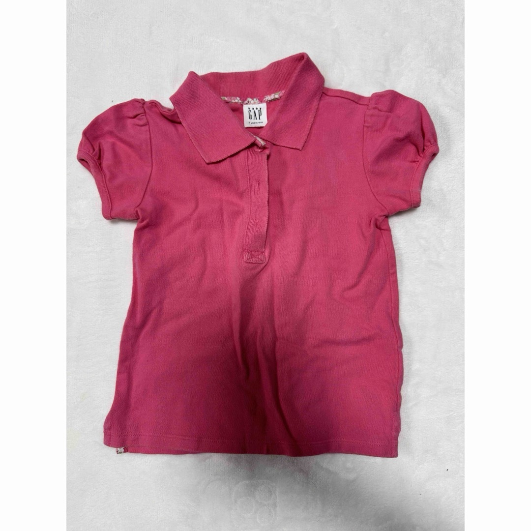GAP(ギャップ)のGAP ポロシャツ キッズ/ベビー/マタニティのキッズ服女の子用(90cm~)(Tシャツ/カットソー)の商品写真