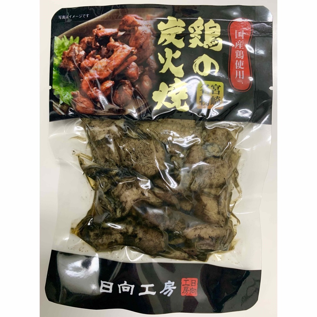 宮崎名物　鶏の炭火焼き　5袋セット　レトルト　焼き鳥缶詰　おつまみ、おかずに！ 食品/飲料/酒の食品(肉)の商品写真