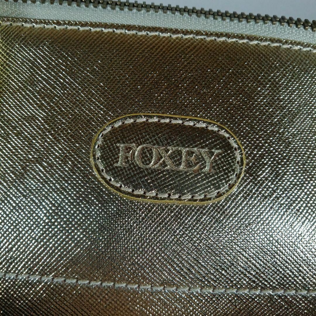 FOXEY(フォクシー)のH超美品　フォクシー　ハンドバッグ　パーティーバック　希少カラー　ゴールド その他のその他(その他)の商品写真