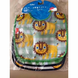 ダッドウェイ(DADWAY)のDADWAY お食事エプロン3枚セット　入園準備(お食事エプロン)