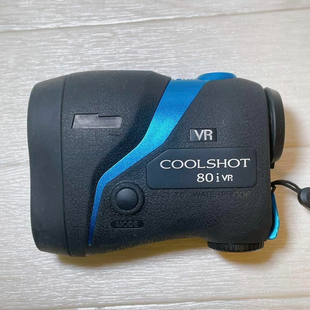 Nikon(ニコン)の【美品】Nikon ゴルフ用レーザー距離計 COOLSHOT80i VR スポーツ/アウトドアのゴルフ(その他)の商品写真