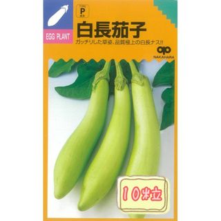 野菜の種【ナス】白長茄子①(野菜)