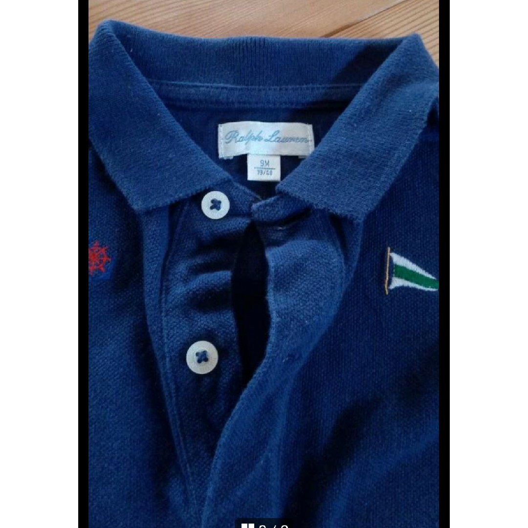 POLO RALPH LAUREN(ポロラルフローレン)のラルフローレン  サイズ 75ロンパース　カバーオール キッズ/ベビー/マタニティのベビー服(~85cm)(ロンパース)の商品写真