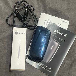 プルームテック(PloomTECH)のPloom X プルームエックス本体 ディープスカイブルー 限定色(タバコグッズ)