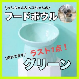 【ラスト1点】フードボウル ペット用品 エサ入れ 猫  犬 エサ ペット 食器(猫)