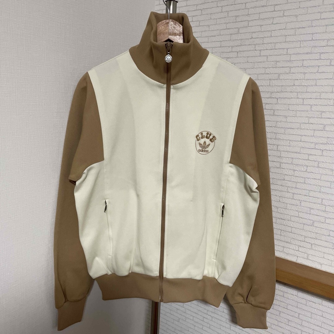 美品!80s『CLUB adidas』ジャージ トラックジャケット デサント製 美品!80s『CLUB adidas』ジャージ トラックジャケット デサント製