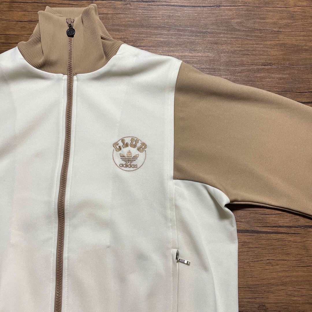 美品!80s『CLUB adidas』ジャージ トラックジャケット デサント製 美品!80s『CLUB adidas』ジャージ トラックジャケット デサント製