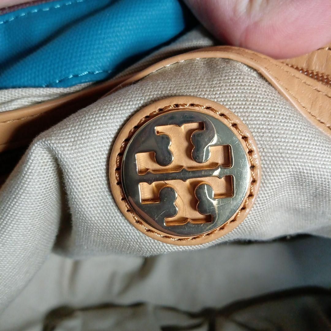 Tory Burch(トリーバーチ)のH超美品　トリーバーチ　トートバッグ　マザーズバッグ　PVC　大容量　ブルー系 その他のその他(その他)の商品写真