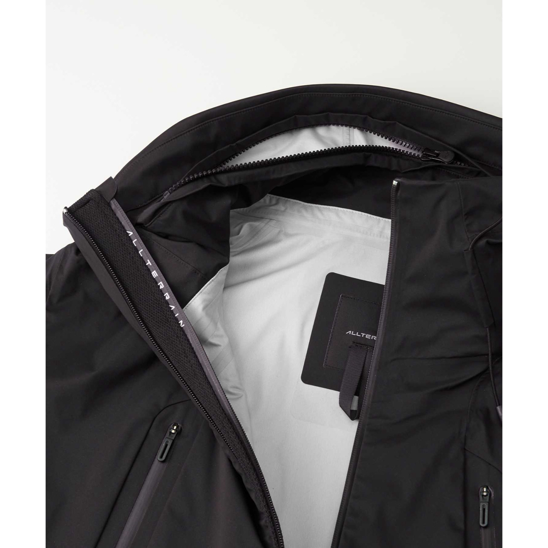 DESCENTE ALLTERRAIN(デサントオルテライン)の【2024春夏モデル】デサントオルテライン クレアス ブラック Mサイズ メンズのジャケット/アウター(マウンテンパーカー)の商品写真