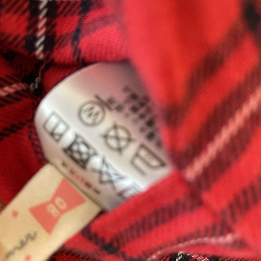KP(ニットプランナー)のKP ニットプランナー　リバーシブル　ワンピース  ジャンパースカート　80cm キッズ/ベビー/マタニティのベビー服(~85cm)(ワンピース)の商品写真