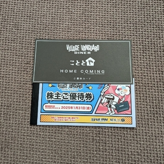 ヴィレッジヴァンガード 株主優待 ￥12000(その他)