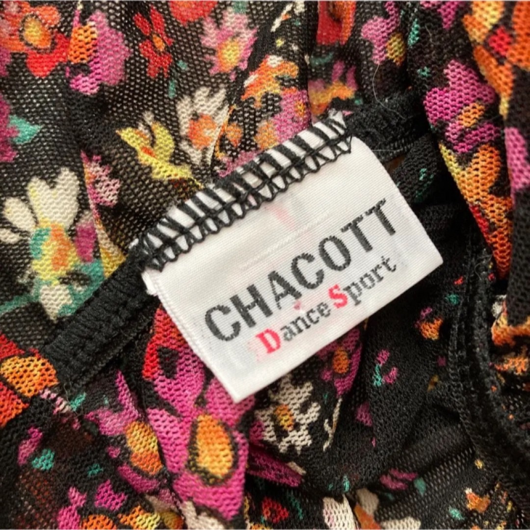 CHACOTT(チャコット)の★Chacott★チャコット 花柄 花 フラワー トップス バレエ ダンス ヨガ スポーツ/アウトドアのスポーツ/アウトドア その他(ダンス/バレエ)の商品写真