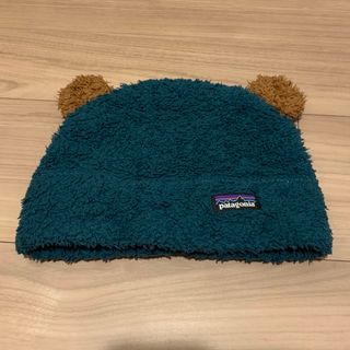 パタゴニア(patagonia)のPatagonia キッズ　ニット帽　12-24m(帽子)