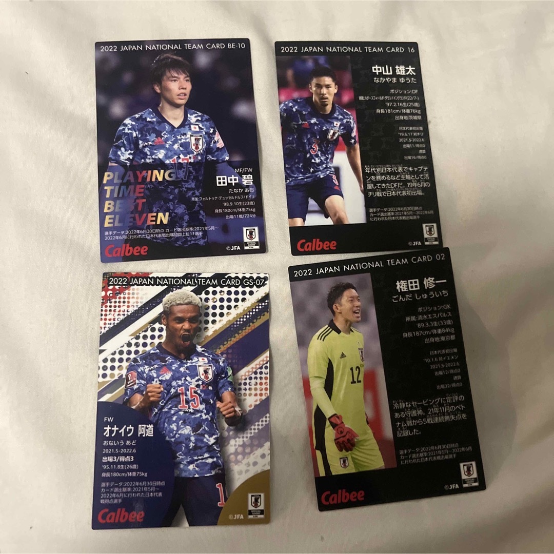 日本代表チップス　カード エンタメ/ホビーのタレントグッズ(スポーツ選手)の商品写真