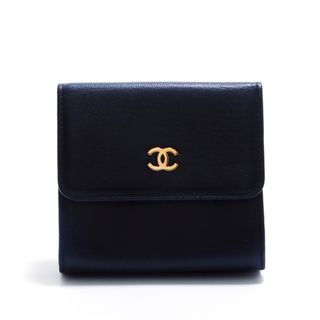 シャネル(CHANEL)のシャネル CHANEL 6番台 CC マーク 財布  三つ折り財布(財布)