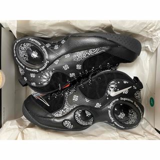 ナイキ(NIKE)のSupreme Nike AIR ZOOM FLIGHT 95 黒 27.5(スニーカー)