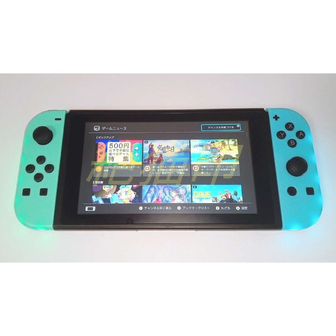 Nintendo Switch(ニンテンドースイッチ)の【新品】Joy-Con 連射 LED ジョイコン パステルカラー GB エンタメ/ホビーのゲームソフト/ゲーム機本体(家庭用ゲーム機本体)の商品写真