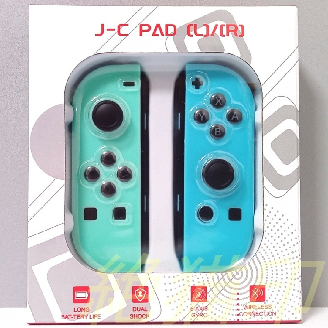 Nintendo Switch(ニンテンドースイッチ)の【新品】Joy-Con 連射 LED ジョイコン パステルカラー GB エンタメ/ホビーのゲームソフト/ゲーム機本体(家庭用ゲーム機本体)の商品写真