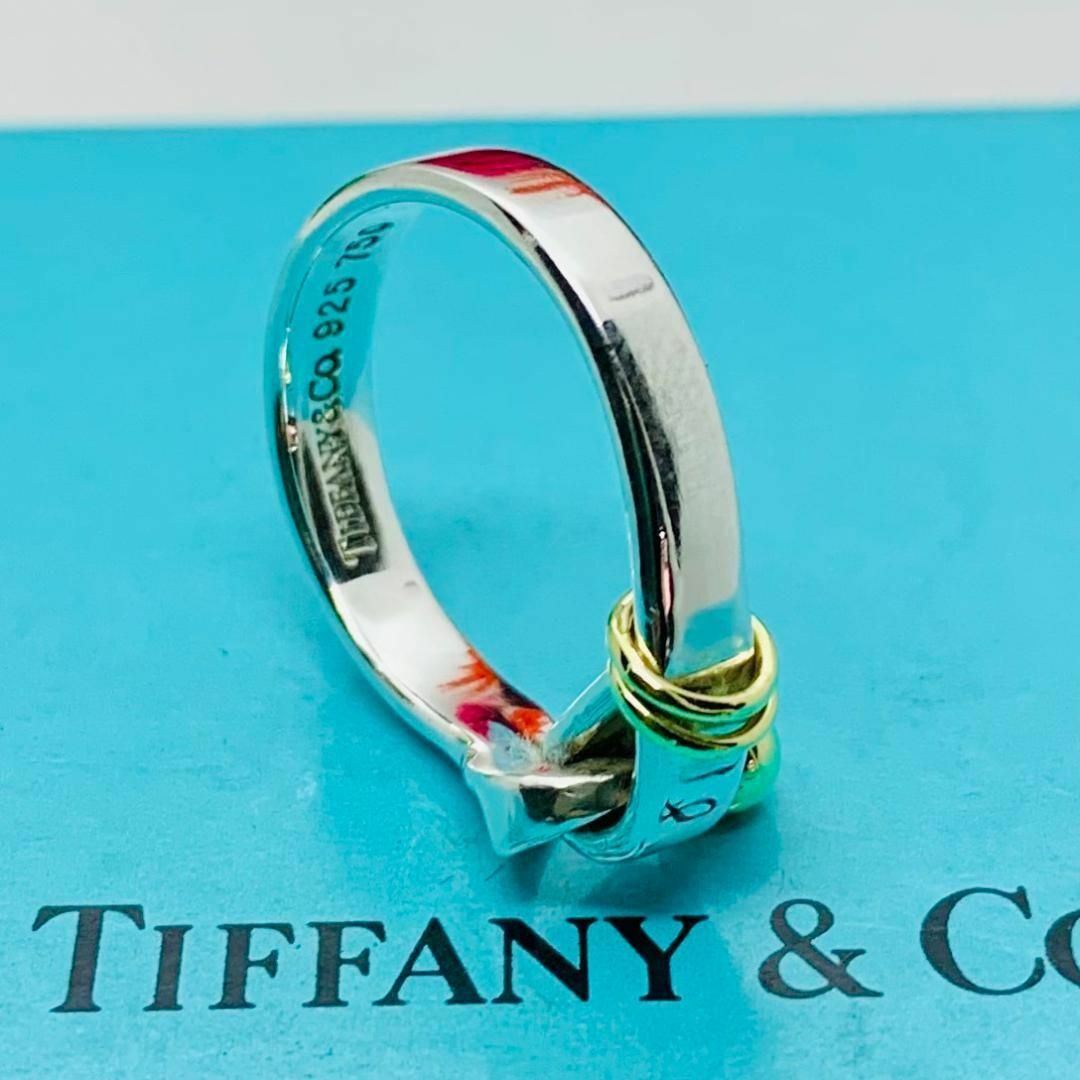 Tiffany & Co. - C140 極美品 ティファニー フック&アイ リング Tiffany & Co. - C140 極美品 ティファニー フック&アイ リング