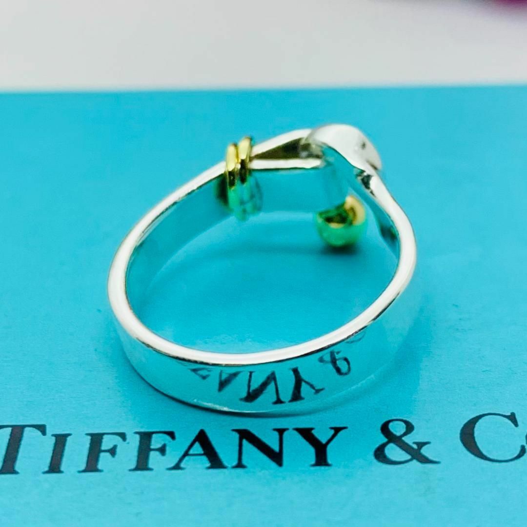 Tiffany & Co. - C140 極美品 ティファニー フック&アイ リング Tiffany & Co. - C140 極美品 ティファニー フック&アイ リング